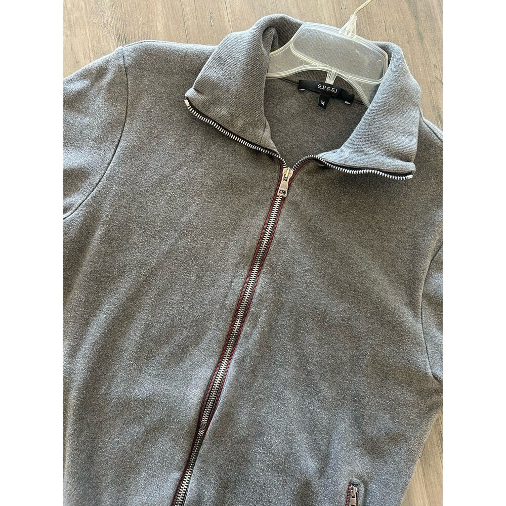 Gucci Tracksuit Jacket Gray Women’s Medium Excellent Condition
